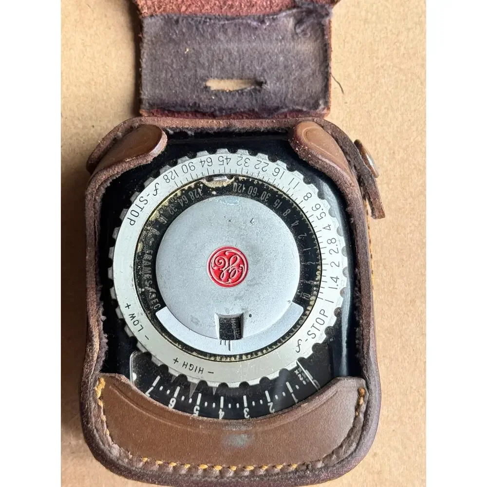 Vintage General Electric (GE) Type PR-1 Photographic Exposure Meter